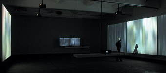 Andrew Stones - 'Atlas'. Video/audio installation, Chisenhale Gallery London and Charlottenborg Copenhagen 2004.